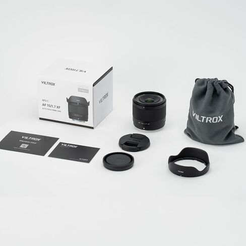 Viltrox 35mm F1.7 for Fuji XF ، 35mm f/1.7 لـ Fuji X-Mount Lens Lens Autofocus Lens Lens Lens for Fujifilm X Series X-T5 X-T4 X-T30 II X-S10 X-T200 X-T30 X-H1 X-T3 X-T1 in Kuwait