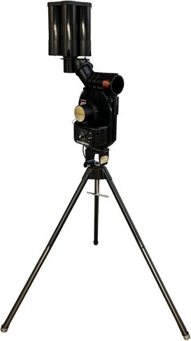 Automatic Pitching Machine for Baseball, Softball, Kids & Youth | Up to 50 MPH, Auto Ball Feeder (Baseball), Lightweight 22 lbs, Portable Training Equipment for Kids, Youth & Coaches in Kuwait