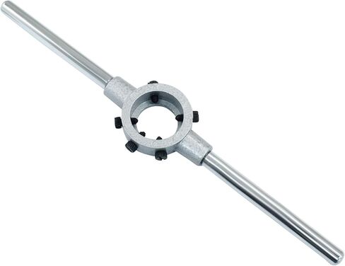 1-1/2 Inch (38mm) Die Stock Handle Wrench, M12-M16 Adjustable Die Wrench Handle Holder Die Stock Holder Thread Die Holder in Kuwait