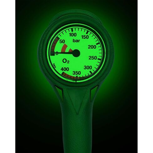 Blue Reef Oxygen/Nitrox Pressure Gauge with Hose in Kuwait