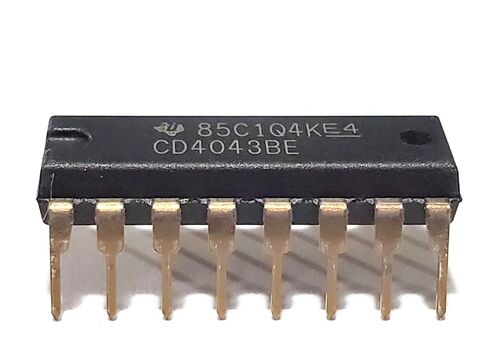 مزلاج CD4043BE CD4043 CD4043 CMOS Quad NOR R/S مع مخارج 3 حالات صديقة للوحة التجارب IC DIP-16 (قطعة واحدة) in Saudi Arabia