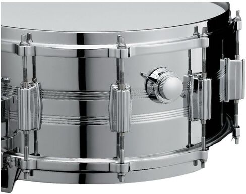طبلة Tama 50th Limited Mastercraft Steel Snare Drum - 6.5 بوصة × 14 بوصة، مصقولة in Kuwait