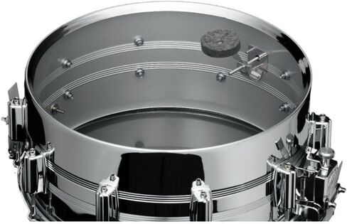 طبلة Tama 50th Limited Mastercraft Steel Snare Drum - 6.5 بوصة × 14 بوصة، مصقولة in Kuwait