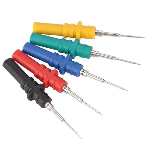 مجسات ثقب الأسلاك العازلة، مجموعة دبابيس مسبار الوخز بالإبر للسيارات من Akozon HT307A أدوات إصلاح اختبار التشخيص 20 قطعة دبابيس بديلة in Kuwait