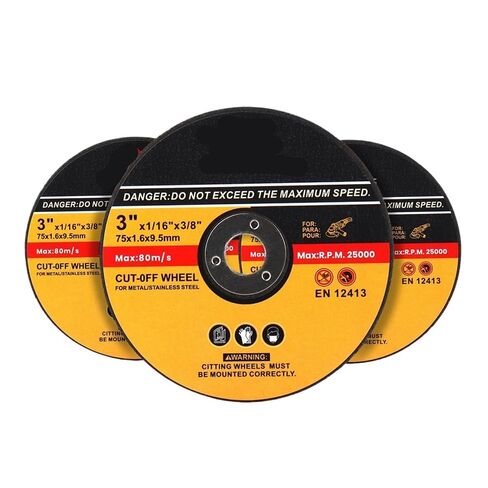 5/10/25Pcs Metal Angle Grinder Disc Cutting Wheels 75mm(10pcs) in Kuwait