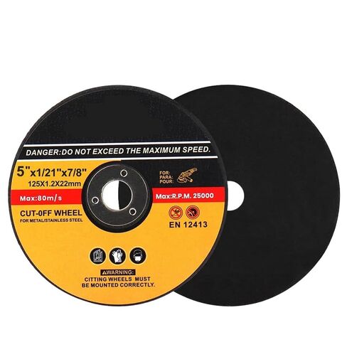 10Pcs Metal Cutting Disc 5Inch Fiber Cutter Reinforced Resin Circular Saws Blade Angle Grinder Tools Grinding Wheel in Kuwait