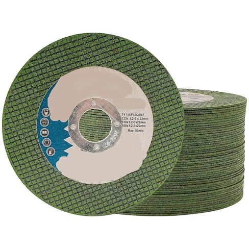 125mm Resin Cutting Disc Cut Off Wheel Angle Grinder Slice Fiber Reinforced for Metal Stainless Steel 10Pcs in Kuwait