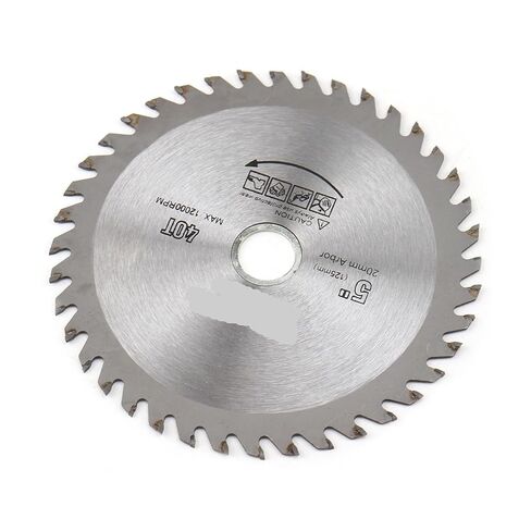 125mm 5inch Cutting Disc Mini Circular Saws Blade for Wood Plastic Metal Rotating Tools 40 Teeth 1Pcs in Kuwait