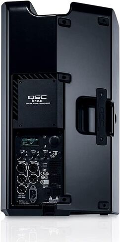 QSC K12.2 Active 12" Powered 2000 Watt Loudspeaker (Pair) Bundle with 2X Auray Steel Speaker Stand and 2X XLR-XLR Cable in Kuwait