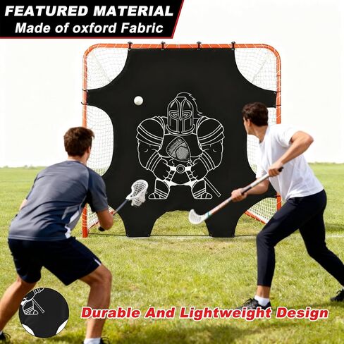 Doublehorse Lacrosse Hockey Shooting Targets - 6 x 6 FT Street Goal Net for Outdoor Indoor Home Field Accuracy Practice Training for Youth Adult Men Coach in Kuwait