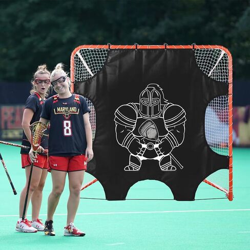 Doublehorse Lacrosse Hockey Shooting Targets - 6 x 6 FT Street Goal Net for Outdoor Indoor Home Field Accuracy Practice Training for Youth Adult Men Coach in Kuwait