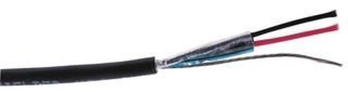 BELDEN 8451 010100 Shielded Cable MULTIPAIR, 1PAIR, 22AWG, 100FT. 300V. Black in Kuwait
