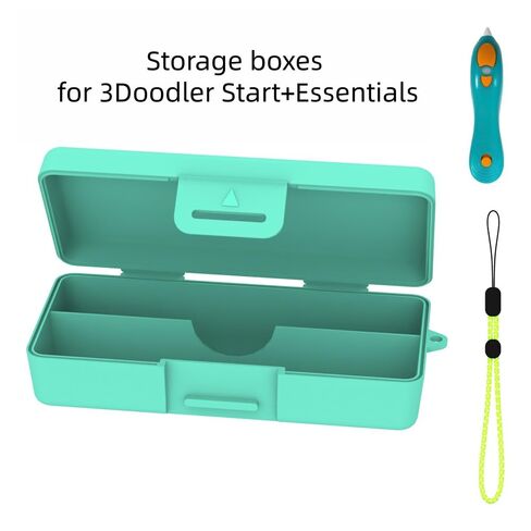 صناديق تخزين لـ 3Doodler Start+Essentials 3D Printing Pen، صندوق سفر صلب مع حبل قصير، مقاوم للصدمات والسقوط in Kuwait