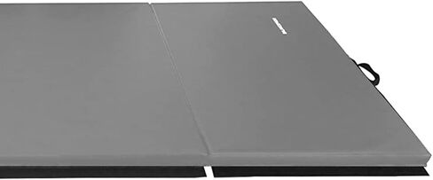 BalanceFrom 6x4 Feet 4-Panel Folding Gymnastics Mat – 2-Inch Thick Pad with Vinyl Surface and Carrying Handles for Tumbling, Yoga, Pilates, Home Workouts, and Martial Arts in Kuwait