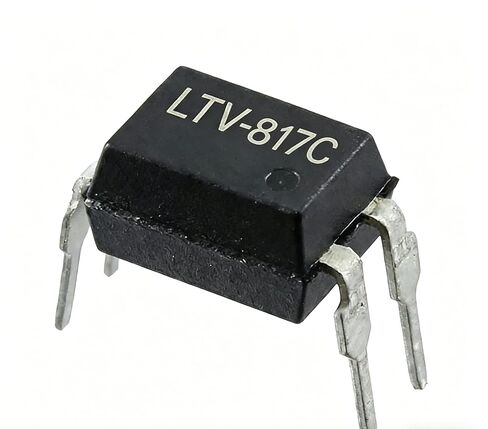 50PCS LTV-817 Optocoupler DIP-4 | Phototransistor Optoisolator IC for Signal Isolation, SMPS Power Supply Feedback, Industrial Automation & DIY Electronics Projects in Saudi Arabia