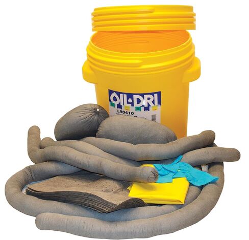 Oil-Dri L91410 Universal Overpack Spill Kit, 10 Gallons Capacity in Kuwait