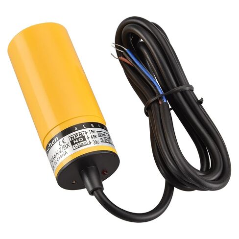 Heschen 34mm Diameter Capacitive Touch Sensor Proximity Sensor Switch, Non-Shield Type, LJC34A4-K-Z/BX, Detector 1-20mm, 10-30VDC 200mA, NPN Normally Open(NO), 3 wire, CE Listed in Kuwait