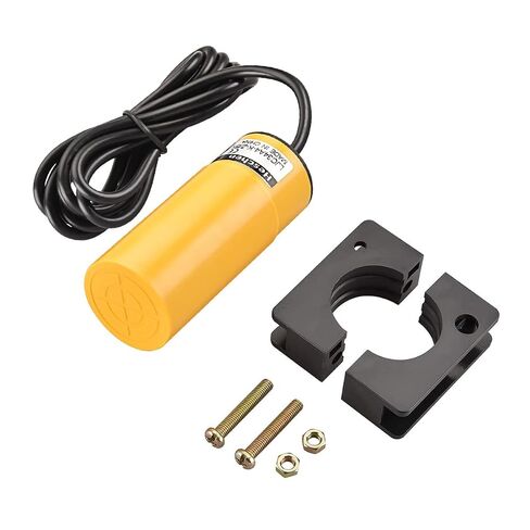 Heschen 34mm Diameter Capacitive Touch Sensor Proximity Sensor Switch, Non-Shield Type, LJC34A4-K-Z/BX, Detector 1-20mm, 10-30VDC 200mA, NPN Normally Open(NO), 3 wire, CE Listed in Kuwait