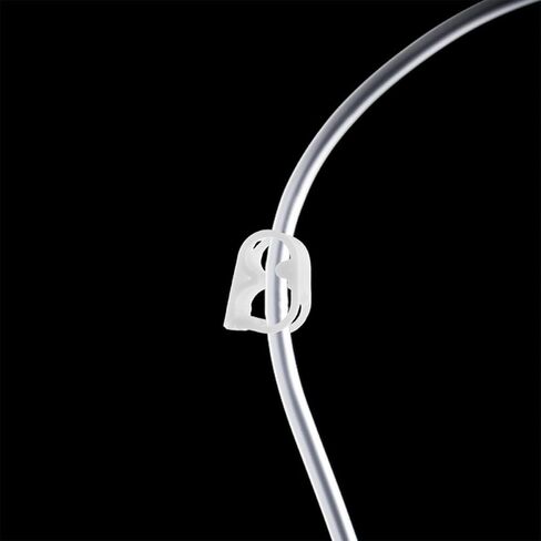 20pcs White Plastic Hose Clamps 1/4"–5/16" Tubing Pinch Valves Flow Control Clips for Laboratory Fluid Handling Compatible with 5-8mm Tubes in Kuwait