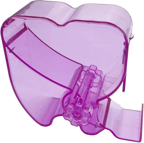 Cotton Roll Dispenser Hygienic Divider Dental Cotton Roll Dispenser Plastic Container Storage Organizer Box(Purple) in Kuwait