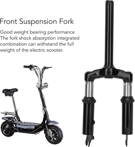RiToEasysports Electric Scooter Front Suspension Fork Steel Alloy Shock Absorber Front Fork for 10 Inch Wheels Riders DIY Upgrade with Vibration Reduction Load Support Easy Installation in Kuwait
