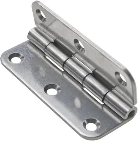 304 Stainless Steel Folding Flat Six Hole Hinge Industrial Machinery Door Load-Bearing 1Pcs in Kuwait