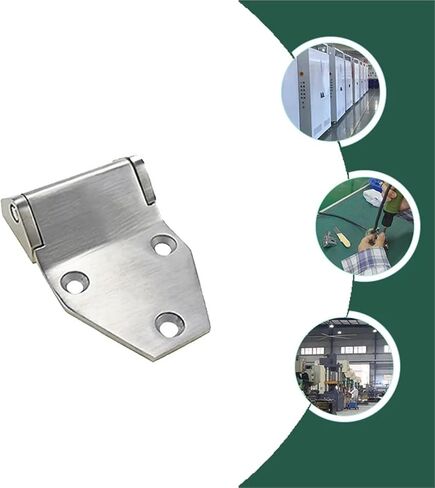 Asymmetric Shaped Heavy-Duty Hinge Made of 304 Stainless Steel 1Pcs in Kuwait