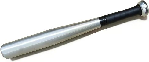 17-Inch Mini Aluminum Baseball Bat - Lightweight One Hand Training Bat, Compact Personal Home Utility Tool for Urban Commute, Portable Tire Checker for Trucks & Cars in Kuwait