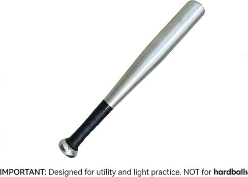 17-Inch Mini Aluminum Baseball Bat - Lightweight One Hand Training Bat, Compact Personal Home Utility Tool for Urban Commute, Portable Tire Checker for Trucks & Cars in Kuwait