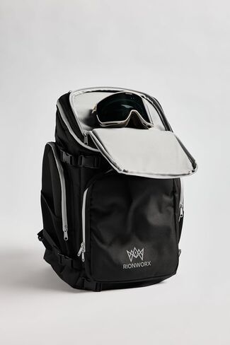 Ski Boot Bag - Waterproof Ski and Snowboard Travel Backpack, TSA Lock, Ventilated Boot Compartment - Durable Ski Backpack for Boots, Goggles, Helmets & Others in Kuwait