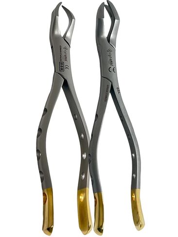 Dental Extracting Extraction Serrated Forceps #88R & 88L Set of 2 Universal, Premium Quality Handle, Stainless Steel in Kuwait