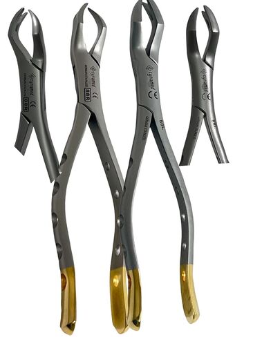 Dental Extracting Extraction Serrated Forceps #88R & 88L Set of 2 Universal, Premium Quality Handle, Stainless Steel in Kuwait