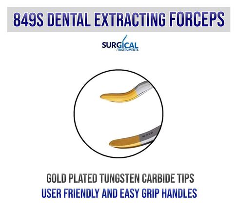 T/C ملقط استخراج أدوات طب الأسنان 849S in Kuwait