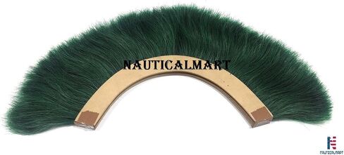 NauticalMart Renaissance Armor Green Plume for Roman Centurion Helmets in Kuwait