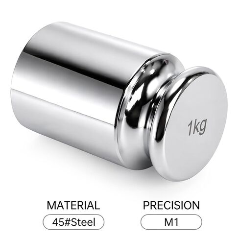 Bekith 2 Pack 1kg Calibration Weight with Storage Case, 1000 Gram Calibration Weight for Digital Scale, M1 Class High Precision Scale Weights for Laboratory, Factory, Supermarket in Saudi Arabia