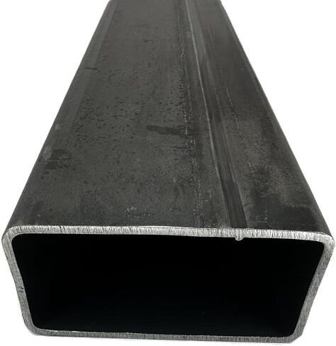 أنبوب فولاذي مستطيل مقاس 2 × 4 بوصة، سمك الجدار 1/8 بوصة (مقياس 11)، الطول 48 بوصة (4 أقدام)، فولاذ معتدل in Kuwait