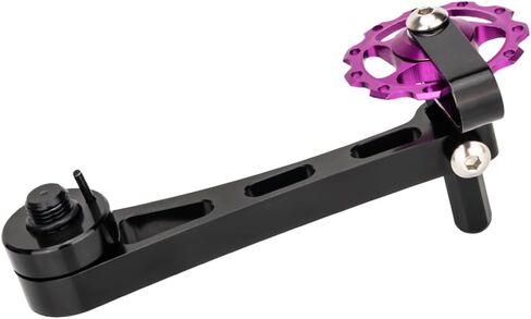 Bike Chain Tensioner, Bicycl-e Tensioner, Aluminum Alloy Adjustable Chain Guide, Single Speed Chains Adjuster Converter for MTB, Road Bike, 2.30x1.10x4.33inch in Kuwait