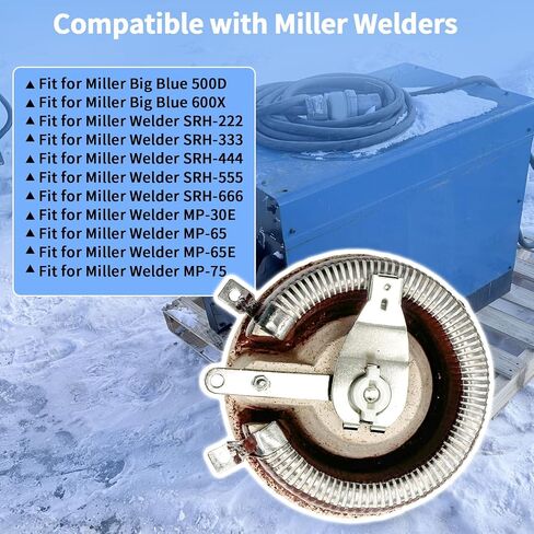 030653 222996 15 أوم 150 واط ريوستات متوافق مع ميلر بيج بلو 500D 600X، مناسب لحام ميلر SRH-222 SRH-333 SRH-444 SRH-555 SRH-666 MP-30E MP-65 MP-65E MP-75 استبدال #222736 030041 in Kuwait