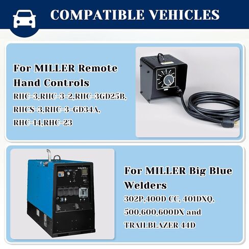Rheostat 300W 34 Ohm 605960, 65978, 188635 Welder Compatible with Miller Welder Big Blue CC 401 DXQ 600 DX 302P 400D, Trailb Lazer 44D, RHC-3 RHC-14 RHC-23 RHCS-3 in Kuwait