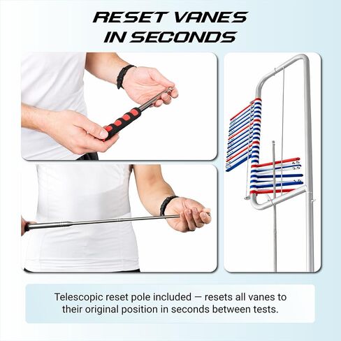 VENIX POWER® Patented Vertical Jump Tester & Trainer, Jumping Height Measurement Tool Equipment Pole for Training Practice Test, Volleyball Basketball Exercise Aid, High Higher Vertical Jump Box in Kuwait