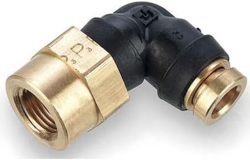 370PTCR-4-4 Swivel Elbow Brass Black Replacement for Legris in Kuwait