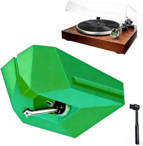 VMN-95E Premium Elliptical Stylus Replacement for Audio-Technica VM95 Turntable, Diamond Needle, Compatible with AT-LP120X 【Green】 in Saudi Arabia