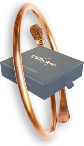 Hand Forged 100% Pure Copper Bracelet. Made with Solid High Gauge Copper and Health benefits. Enhance your well-being in style… in Saudi Arabia