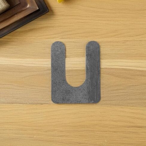 Baluue 2pcs U-Shaped Car Lift Leveling Shims Metal Adjustment Pads for Hydraulic Jack Foundation Support Auto Elevator Spacer Grey in Kuwait