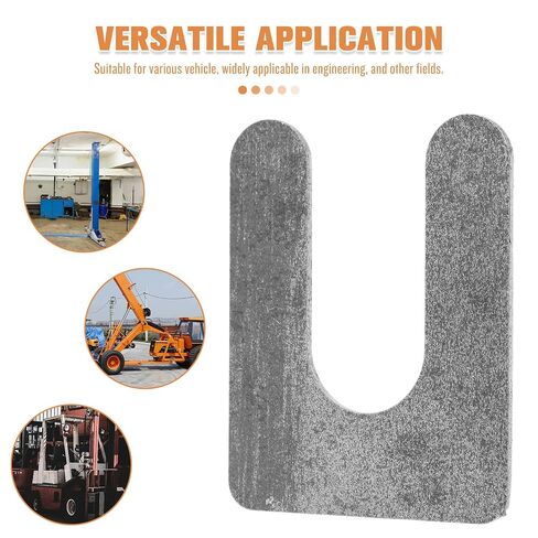 U Shaped Structural Shims for Vehicle Hoist and Car Jack, Precision Adjustment Metal Leveling Spacers for Engineering and Construction Applications, Efficiency Boost Foundation in Kuwait