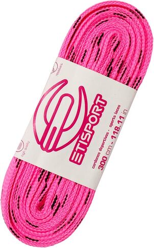 Pair of professional flat laces, for hockey, ice boots, line on wheels. Resistant. Length 3 m - 118in each. in Kuwait