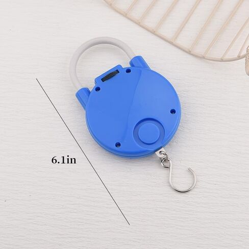 2 Pack 10kg/22lbs Hanging Mechanical Scale Analog Handheld Spring Weight Scales with Hooks Portable Mini Weighing Tool Set Food Scale for Grocery Shopping Luggage Fishing Home Kitchen Use in Kuwait