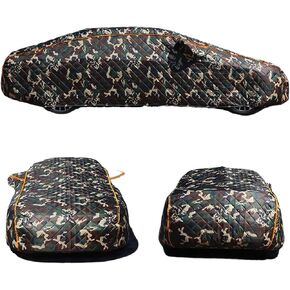 Car Cover, Car Cover Anti-Hail Thickened Protector Covers Winter Exterior Awning Windshield Sunshield Waterproof Outdoor Cotton Sunshade,Weather Proof(Camouflage Color,XX-Large) in Saudi Arabia