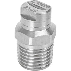 High-Pressure Flat Fan Spray Nozzle, 0-65° Adjustable Water Sprinkler Cleaner Tip for Washing & Rinsing(2510) in Saudi Arabia