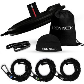 Iron Neck 3.0, Strength Kit Bundle, 360° Neck Trainer and Resistance Bands for Progressive Strength Training, Pain Relief, and Injury Prevention in Kuwait